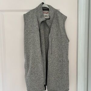 Wrangler Men's Zip-Up Gray Sweater Vest